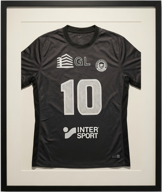 Maillot de la montée encadré